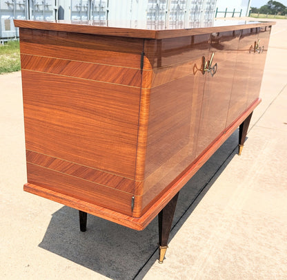 Mid Century French Modern Lacquered Sideboard