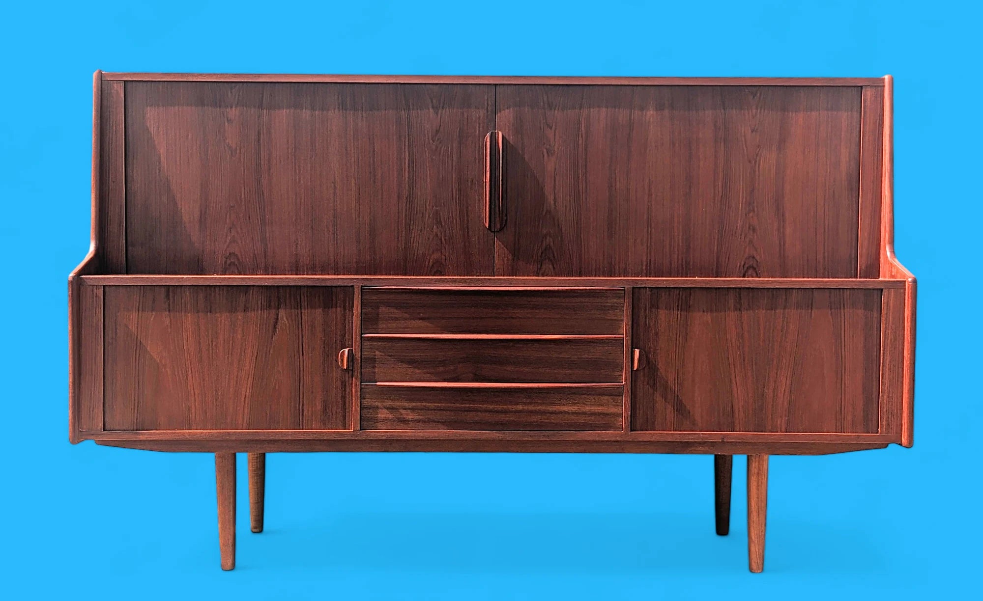 Mid Century Danish Modern Teak Cabinet by Kofod Larsen