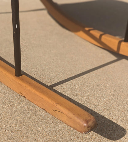 Mid Century Modern Kofod Larsen Penguin Rocking Chair