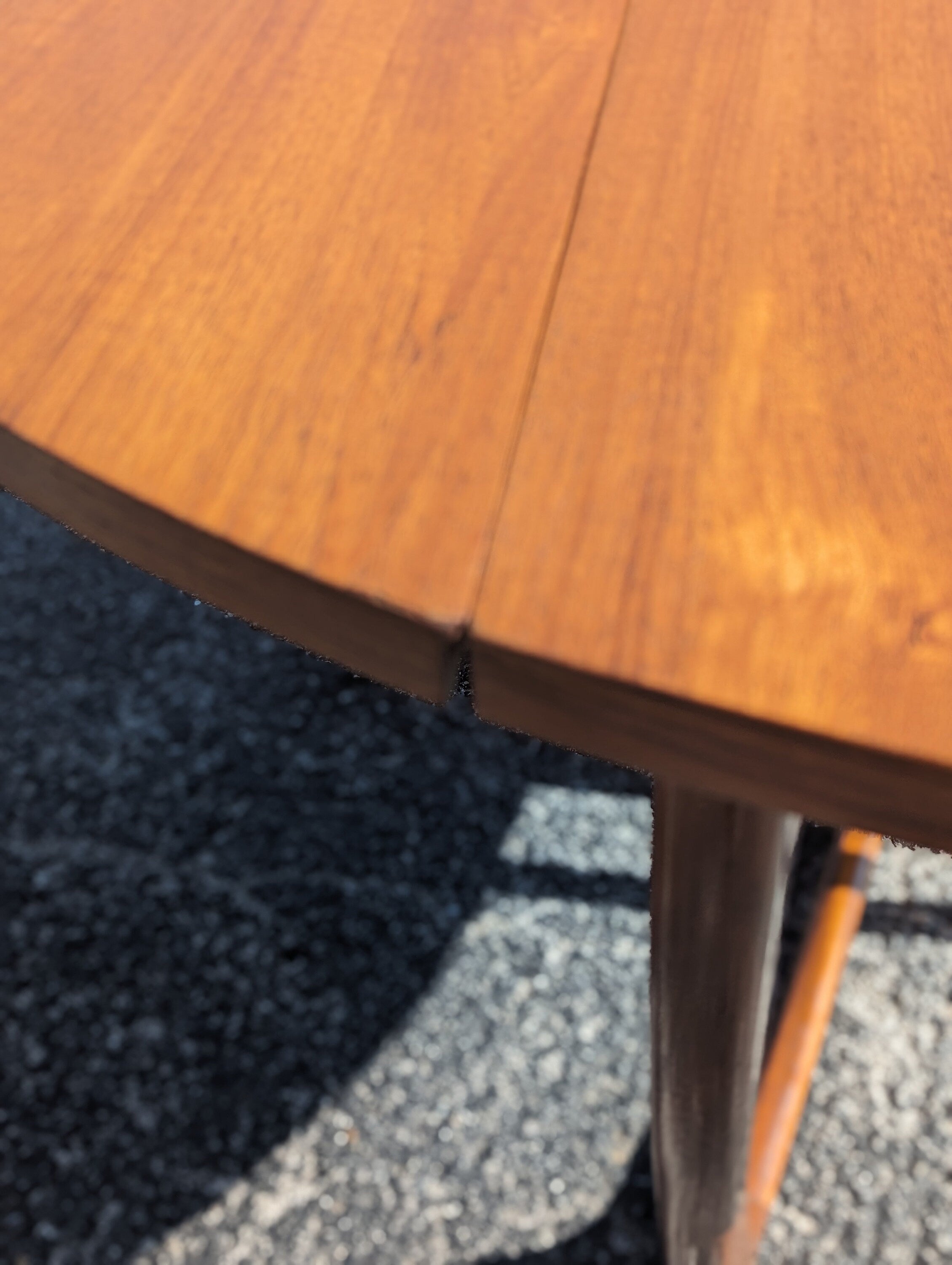 Mid Century Modern Beithcraft Gateleg Dining Table