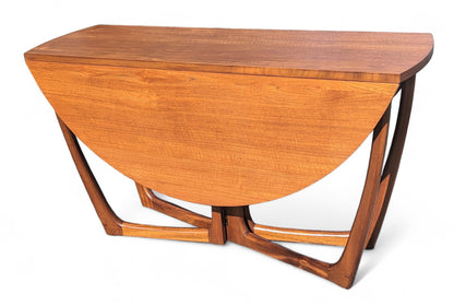 Mid Century Modern Beithcraft Gateleg Dining Table