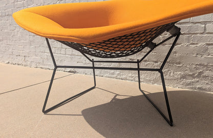 Mid Century Modern Bertoia Large Wire Diamond Chairs