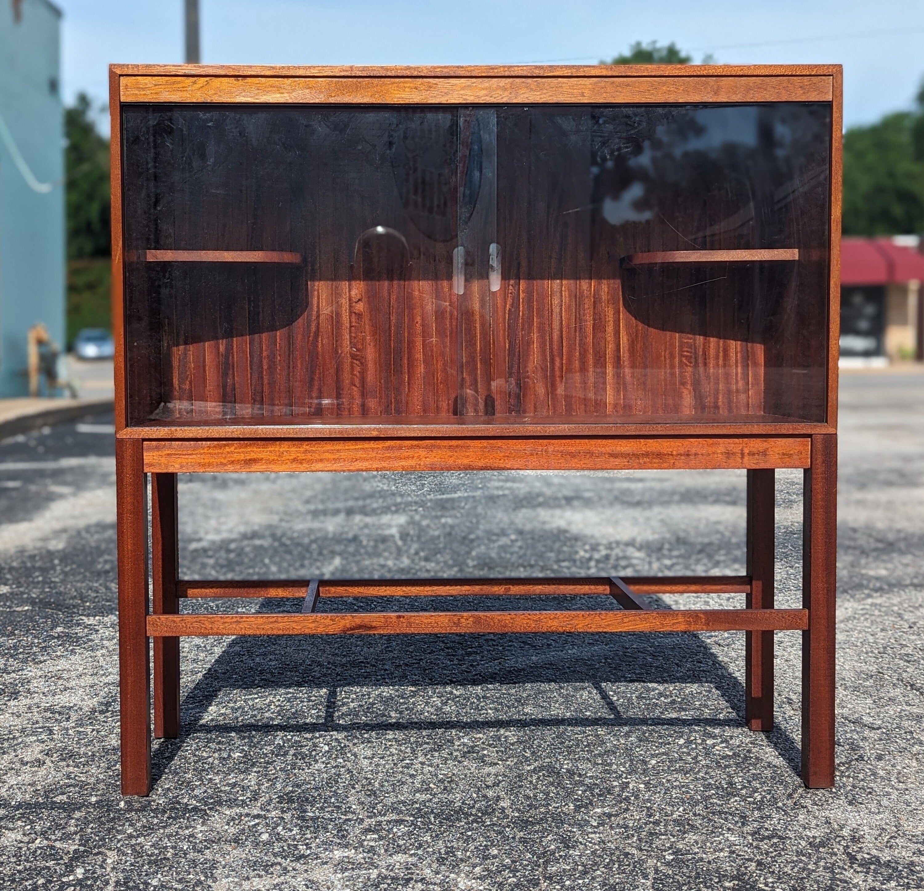 Mid Century Danish Modern Teak Bookcase