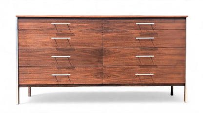 Mid Century Modern Paul McCobb Eight Drawer Dresser for Calvin
