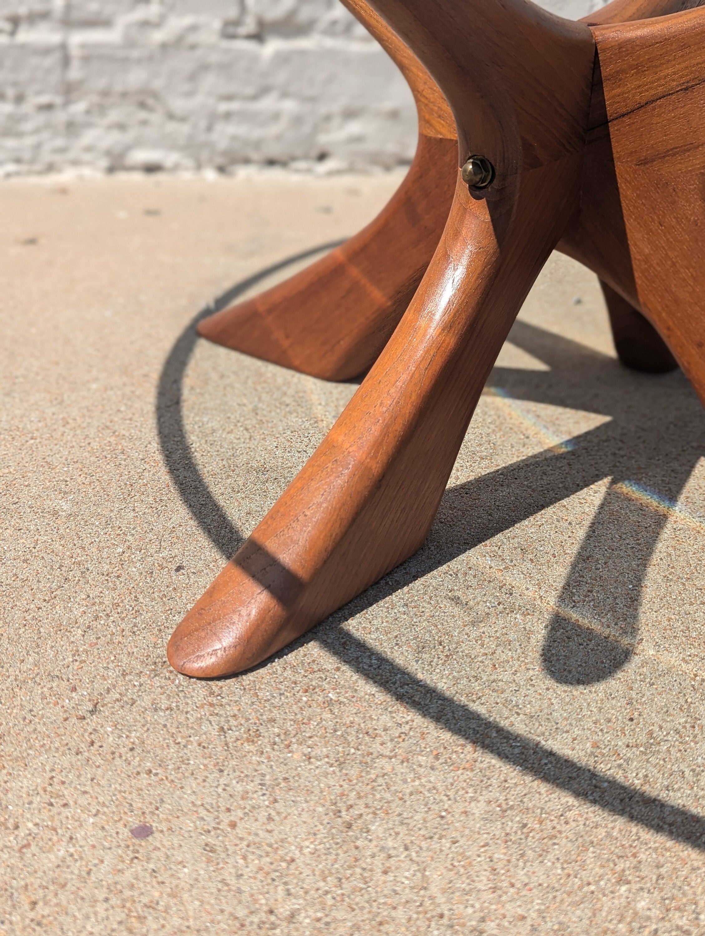 Mid Century Danish Modern Illum Wikkelso Coffee Table