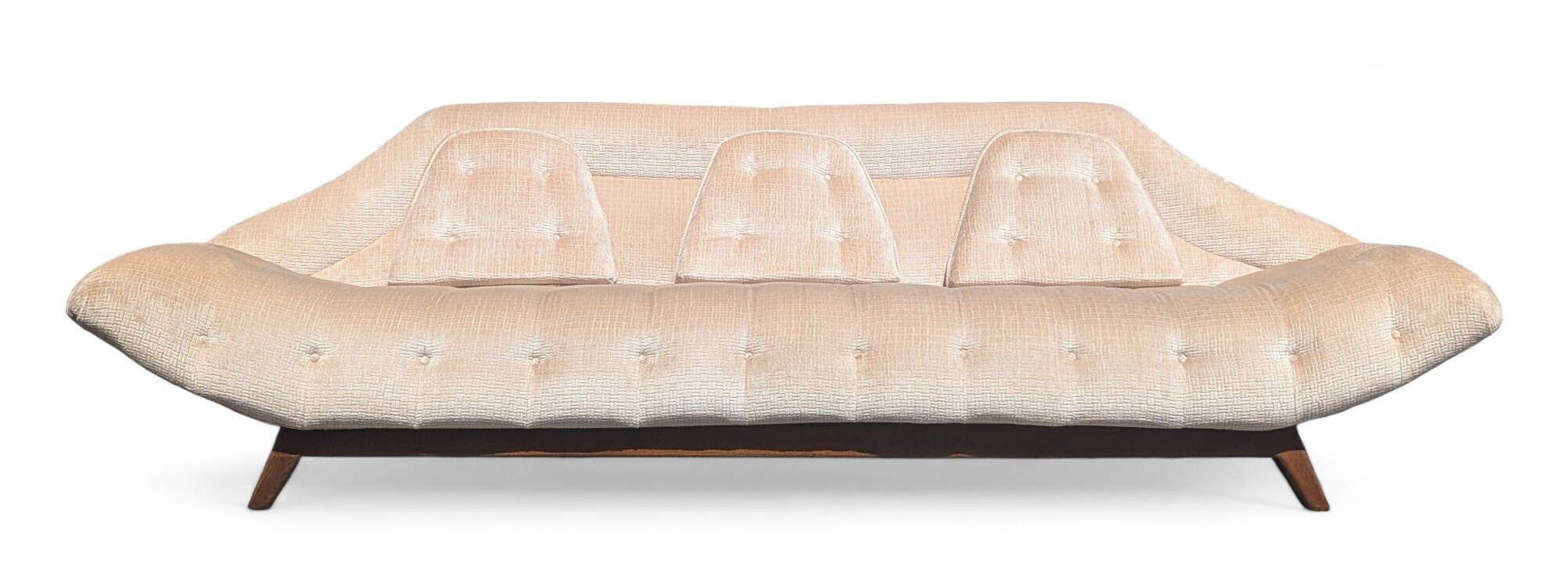 Mid Century Modern Adrian Pearsall Inspired Gondola Sofa