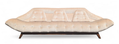 Mid Century Modern Adrian Pearsall Inspired Gondola Sofa