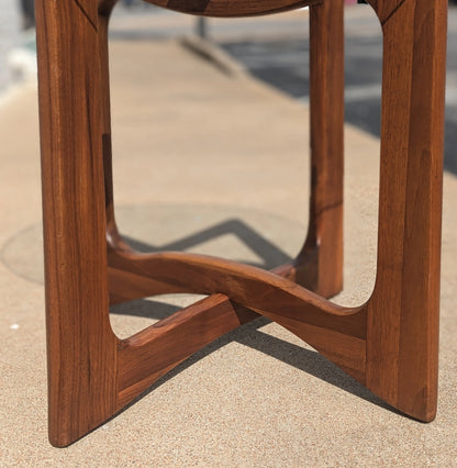 Mid Century Modern Adrian Pearsall Inspired Walnut Side Table
