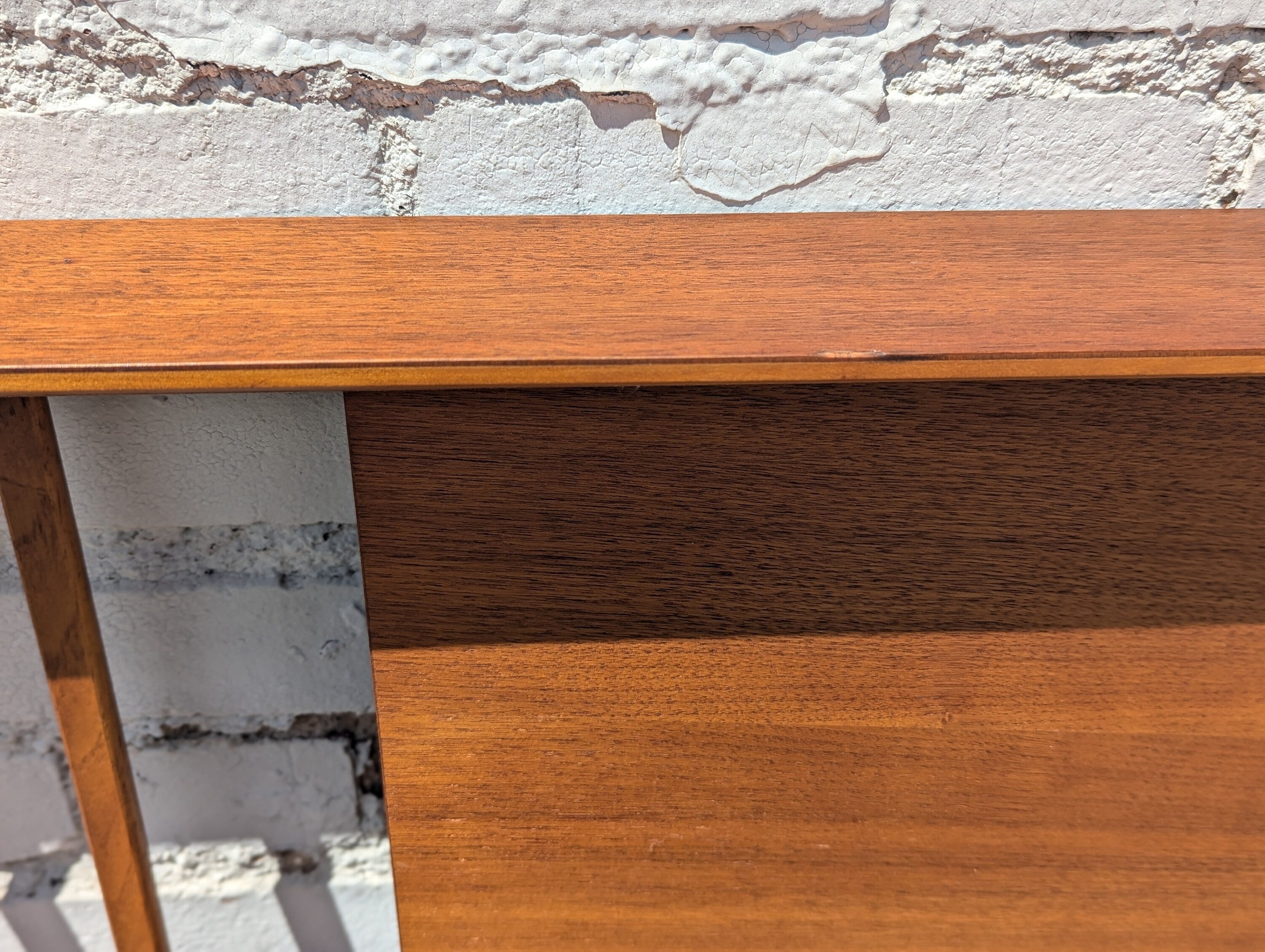 Mid Century Modern Real McCoy Walnut Headboard