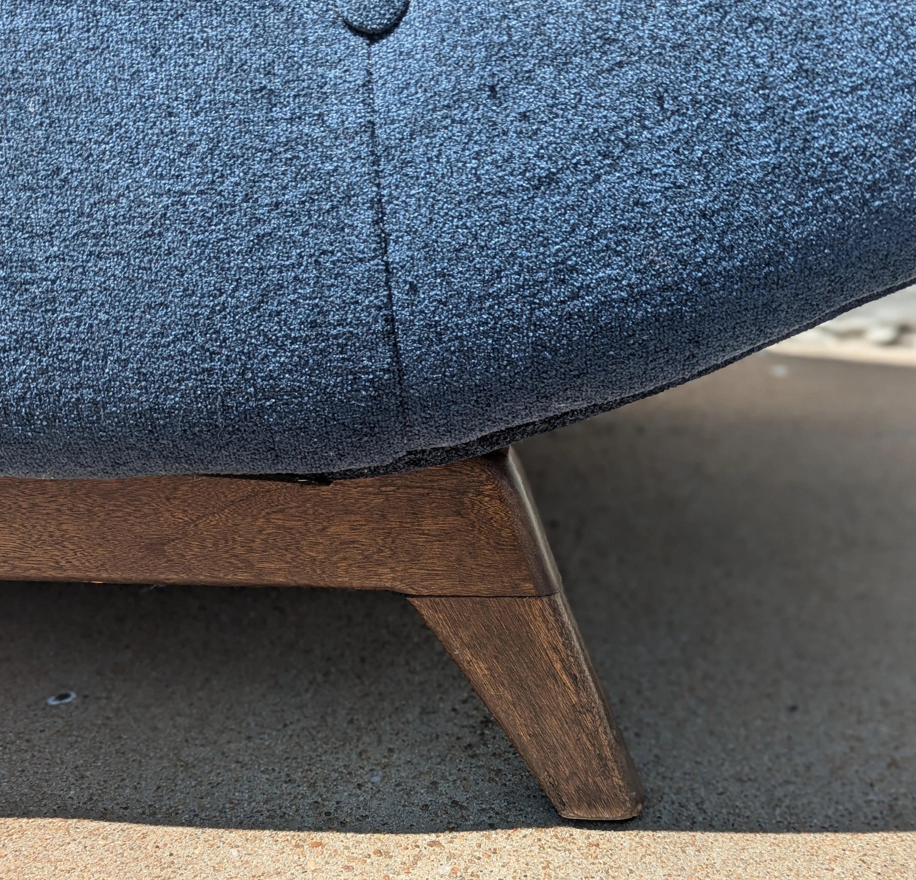 Mid Century Modern Gondola Sofa Inspired by Adrian Pearsall
