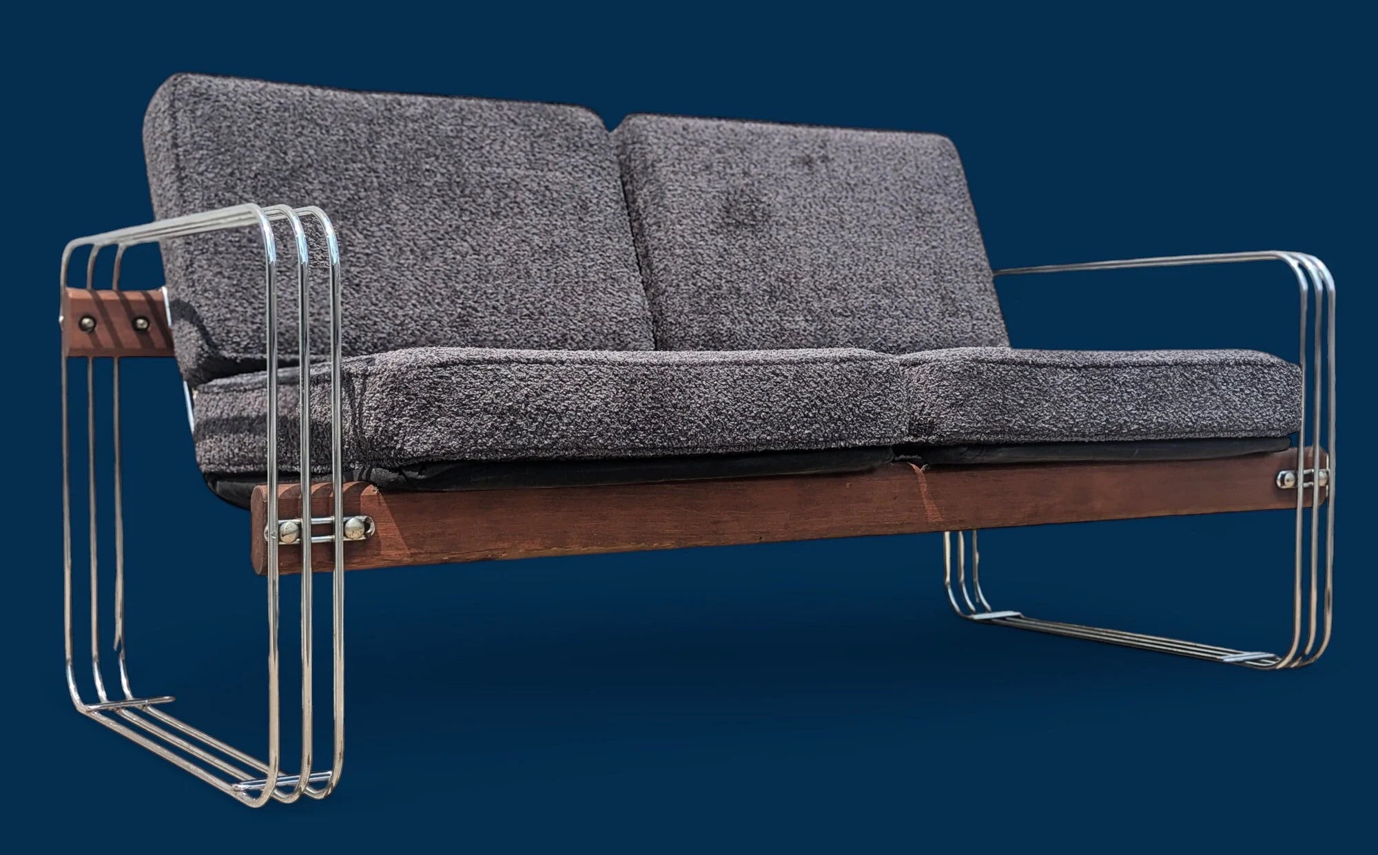 Mid Century Modern Ascona Loveseat by Heinz Meier for Landes