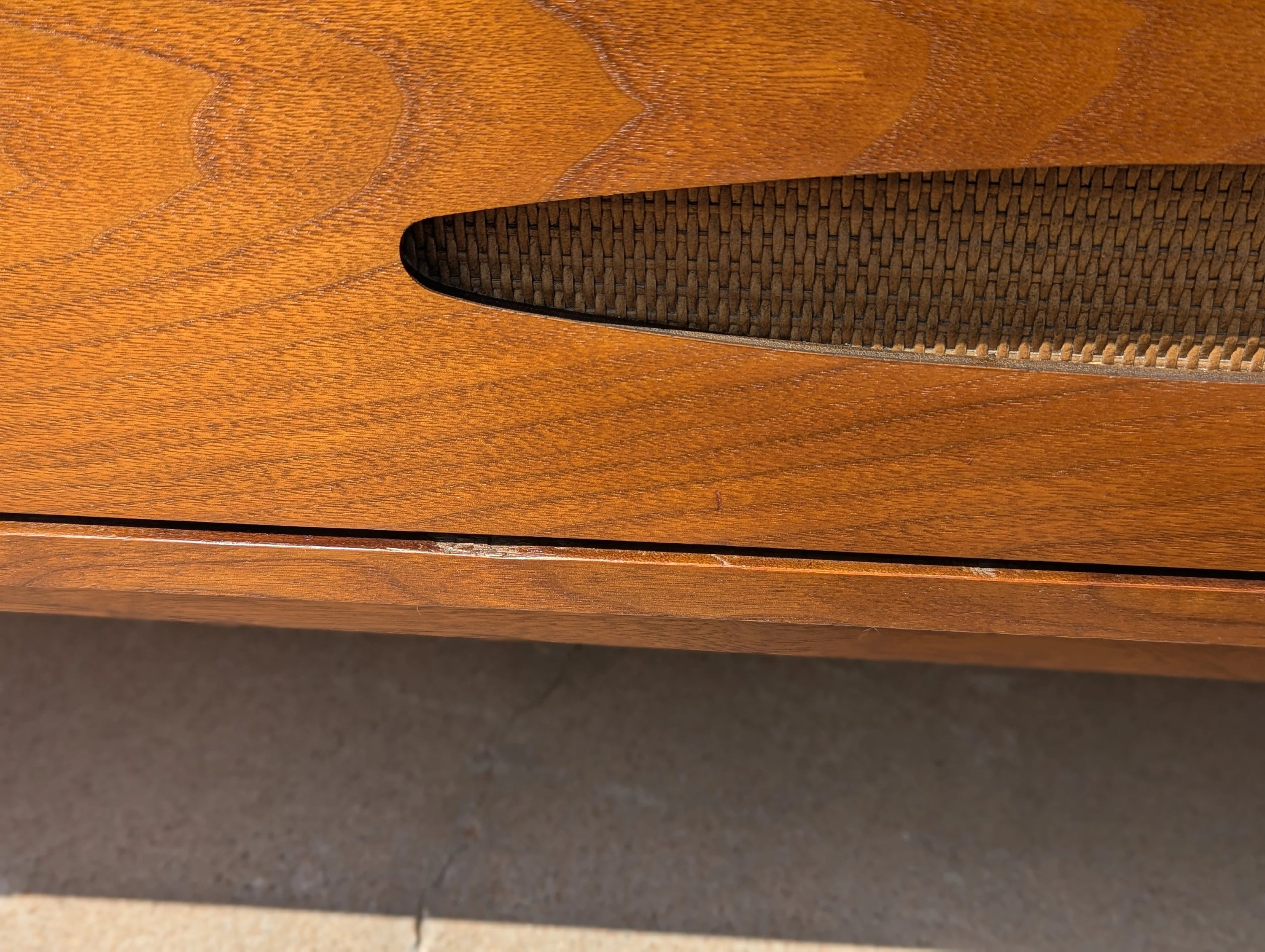 Mid Century Modern Real McCoy Walnut Dresser