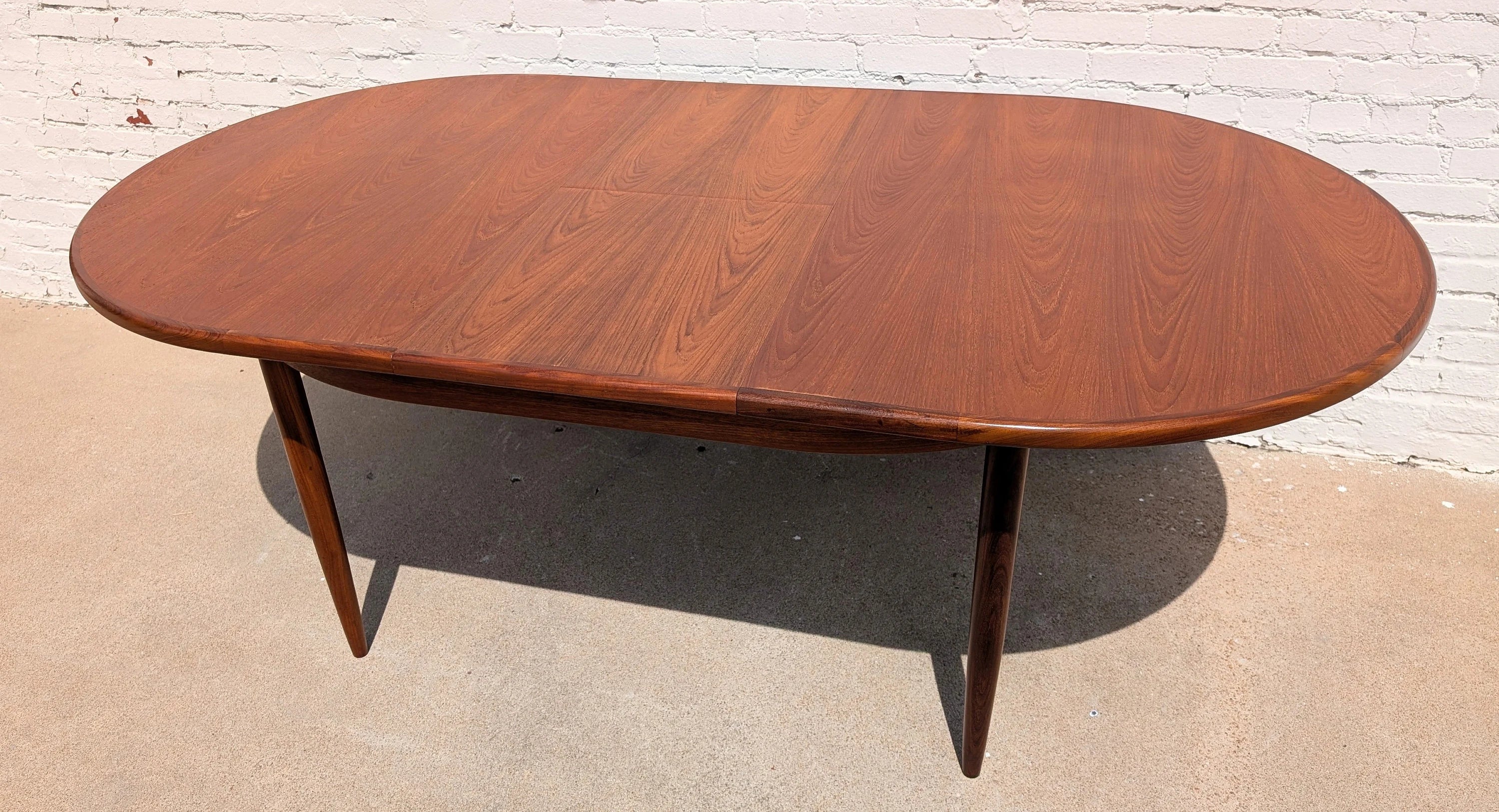Mid Century Modern G Plan Butterfly Leaf Dining Table
