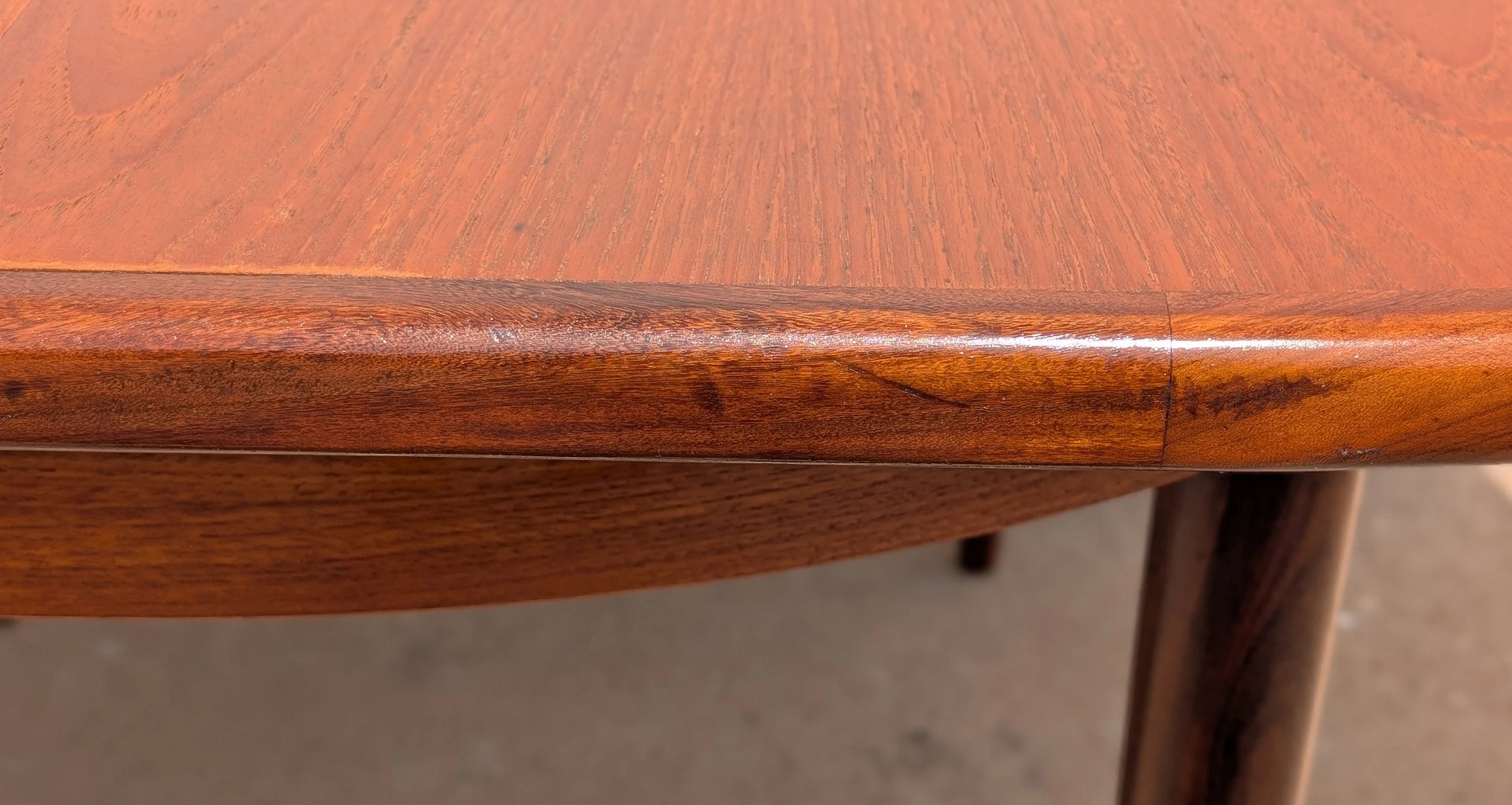 Mid Century Modern G Plan Butterfly Leaf Dining Table
