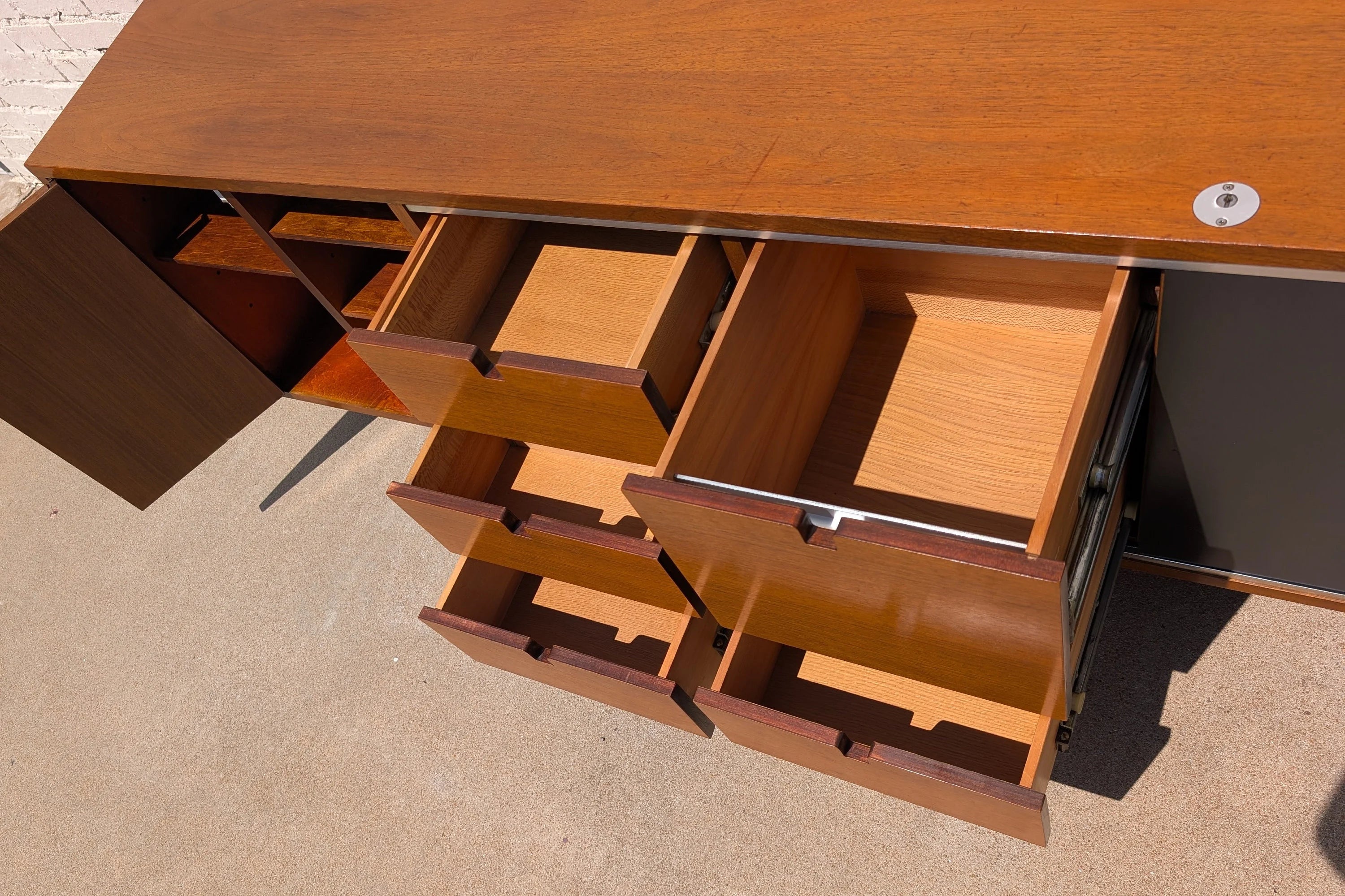 Mid Century Modern George Nelson for Herman Miller Credenza