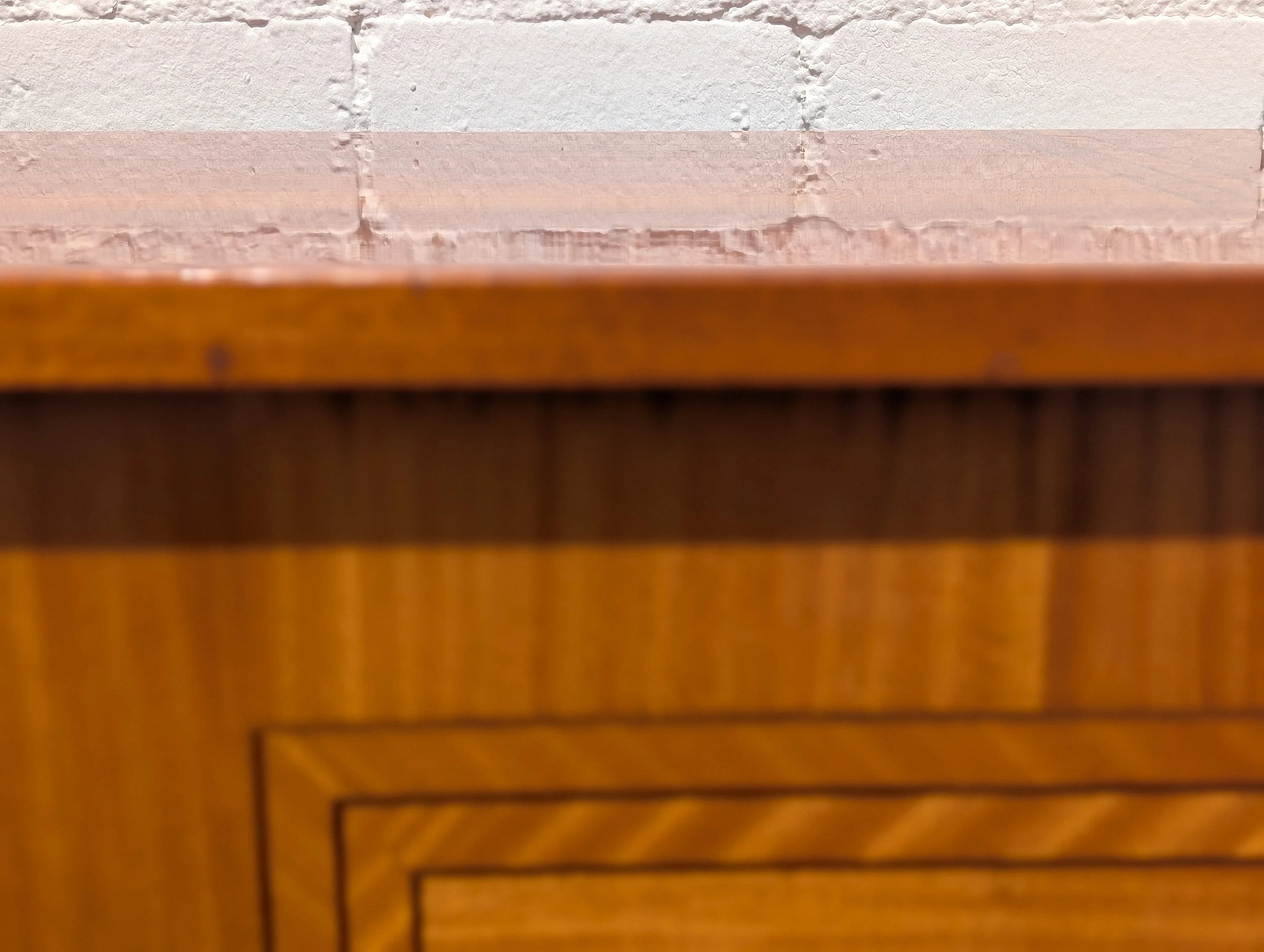 French Modern Lacquered Inlay Cabinet