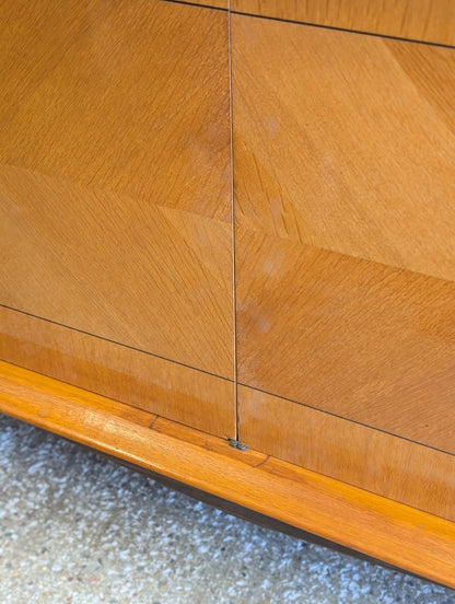 French Modern Lacquered Inlay Sideboard