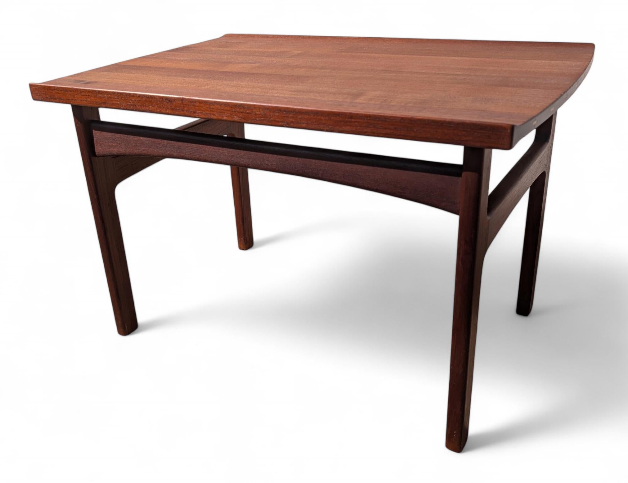 Mid Century Danish Modern Illums Bolighus Teak Side Table