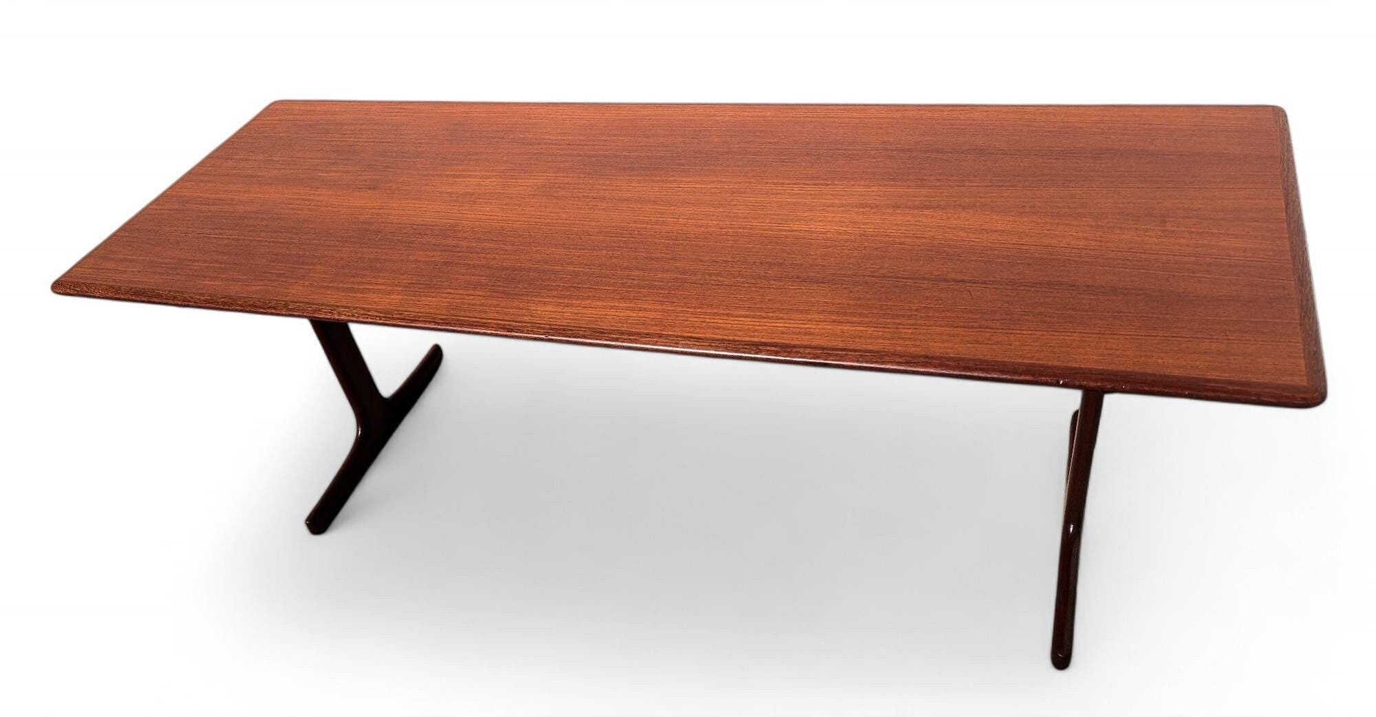 Mid Century Danish Modern Illums Bolighus Teak Coffee Table