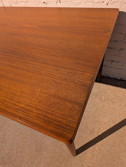 Mid Century Danish Modern Hans Wegner Teak Extendable Dining Table