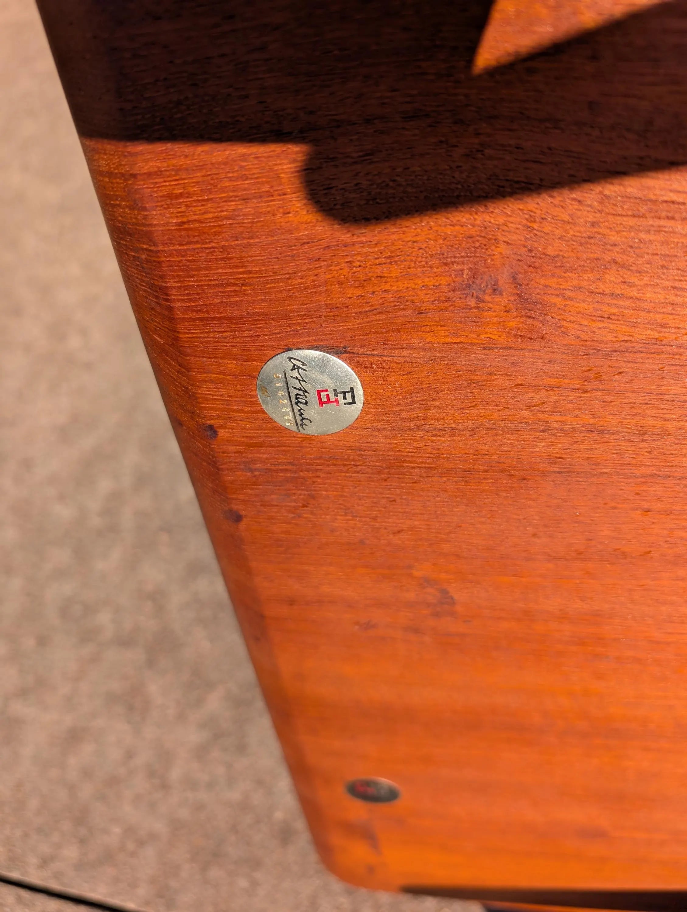 Mid Century English Modern Teak Dresser by Younger