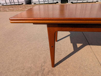Mid Century Danish Modern Teak Elevator Coffee Table