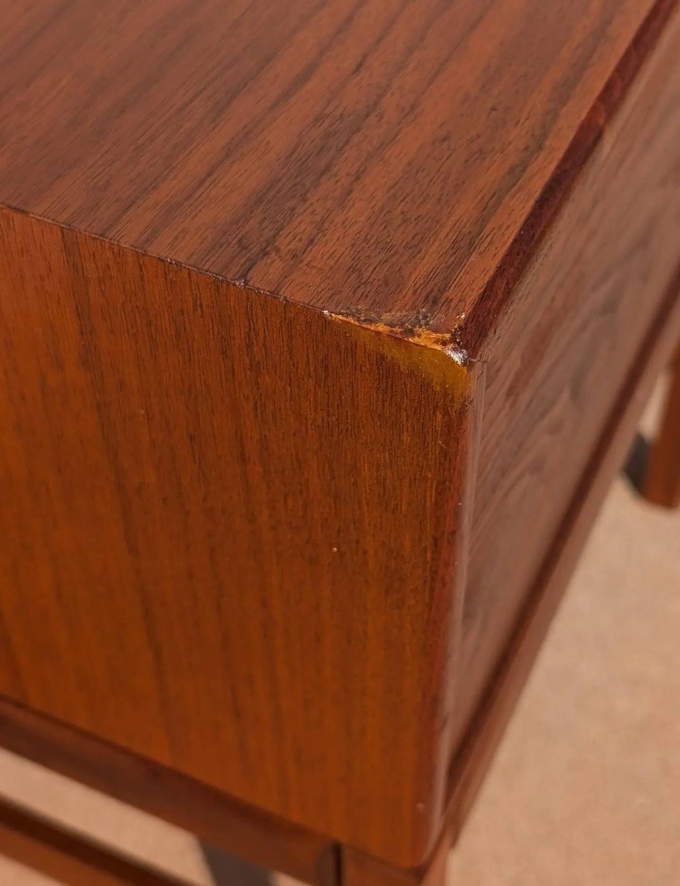 Mid Century Danish Modern Engstrom and Myrstrand Teak Nightstands