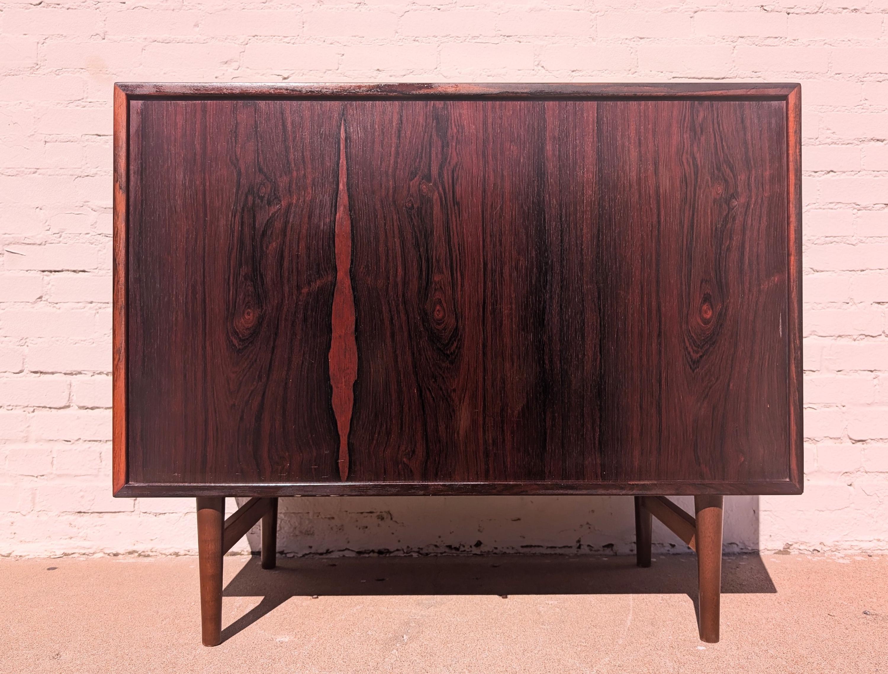 Mid Century Danish Modern Arne Vodder Rosewood Cabinet for Sibast
