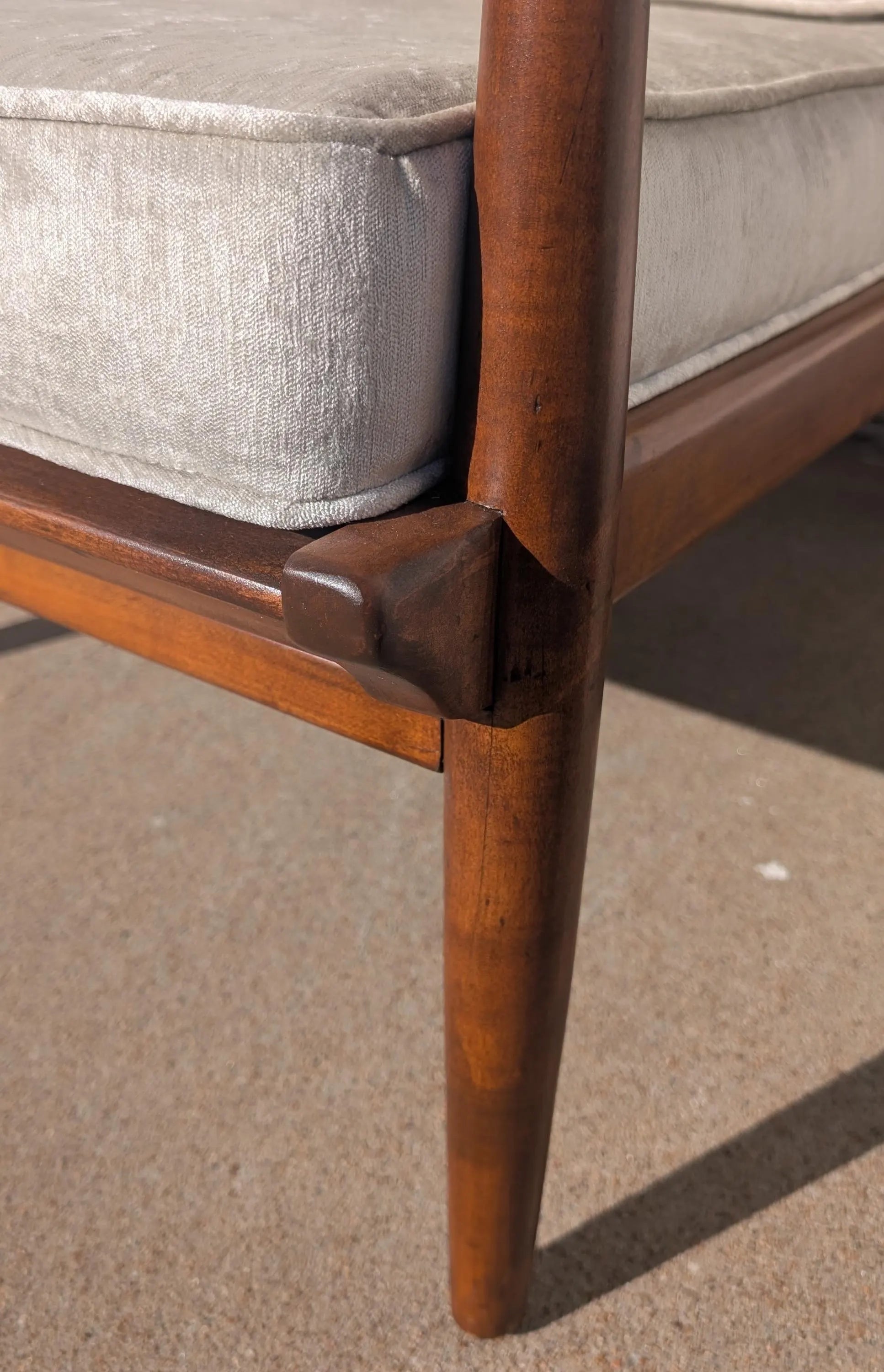 Mid Century Danish Modern Kofod Larsen Inspired Blade Chair