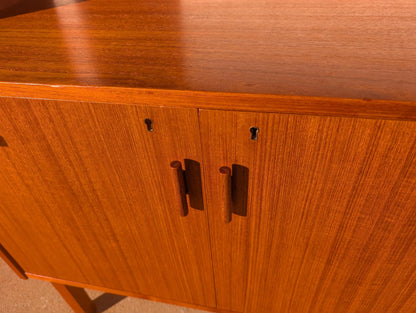 Mid Century Danish Modern Teak Wall Unit