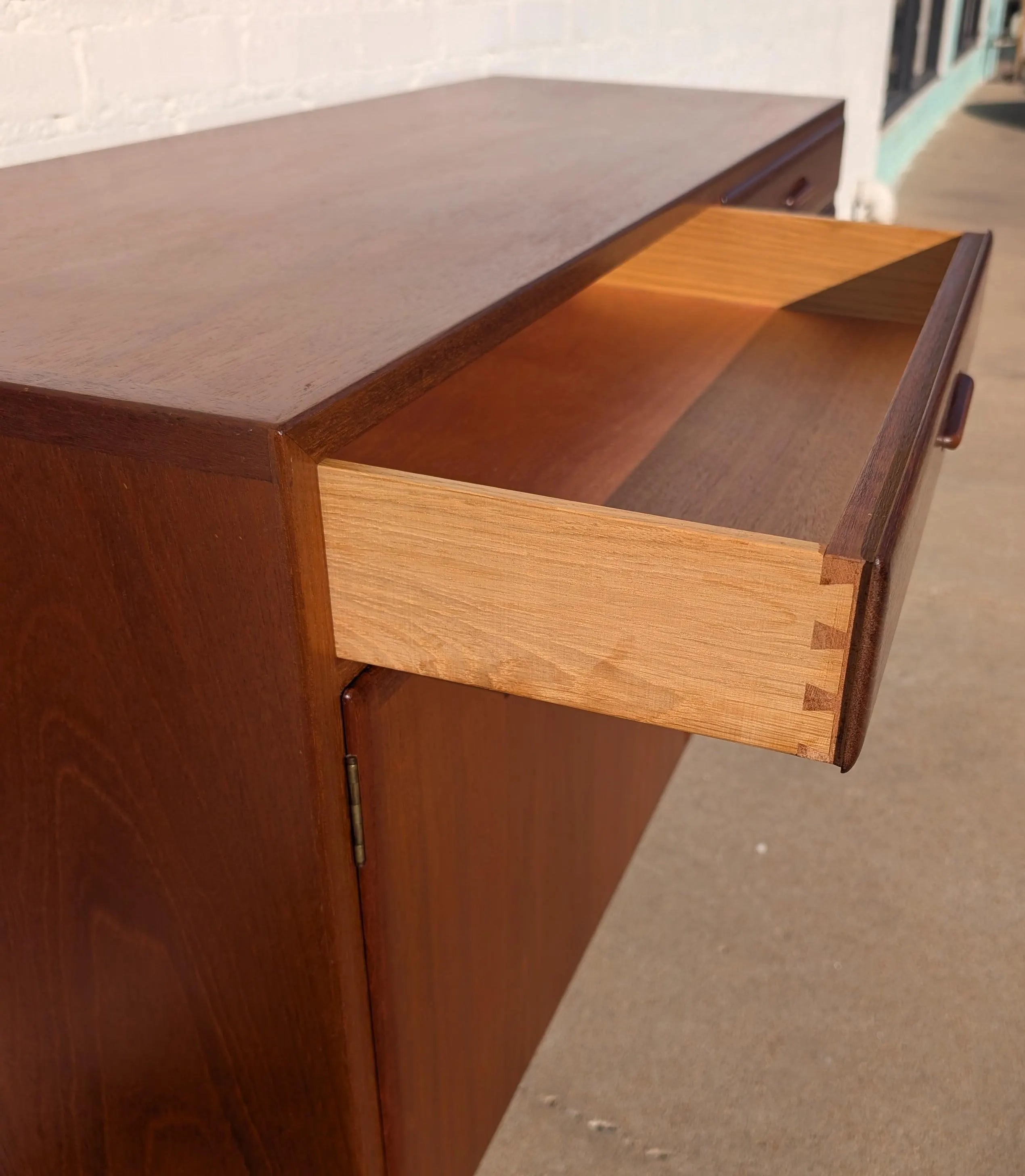 Mid Century Danish Modern Teak Cabinet