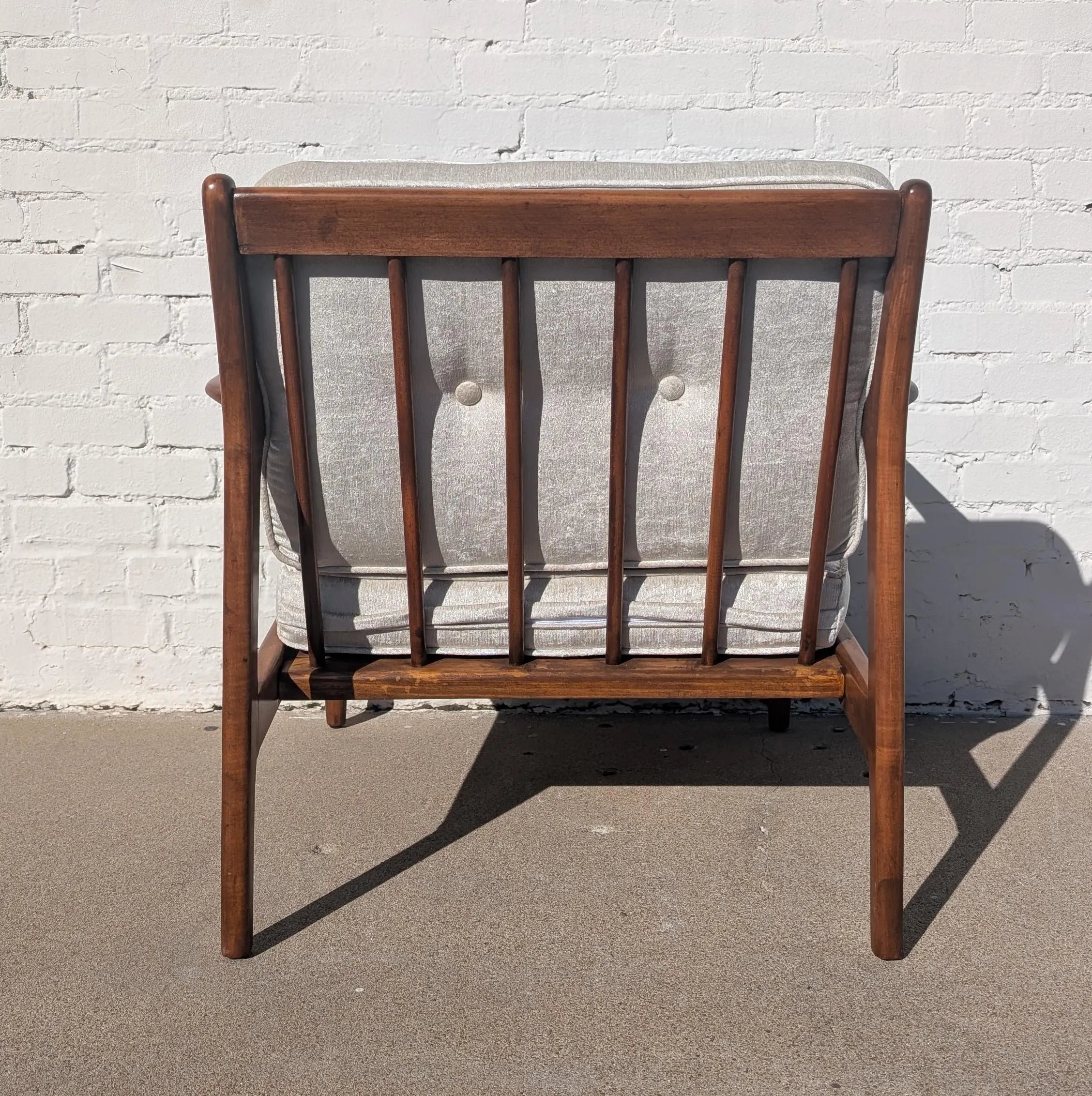 Mid Century Danish Modern Kofod Larsen Inspired Blade Chair