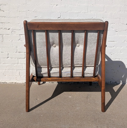 Mid Century Danish Modern Kofod Larsen Inspired Blade Chair