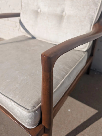 Mid Century Danish Modern Kofod Larsen Inspired Blade Chair