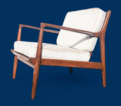 Mid Century Danish Modern Kofod Larsen Inspired Blade Chair