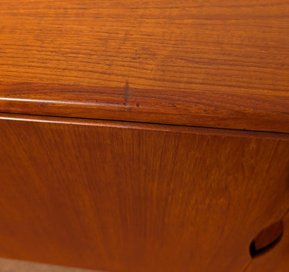 Mid Century Danish Modern Teak Credenza by Johannes Andersen for Hans Boch
