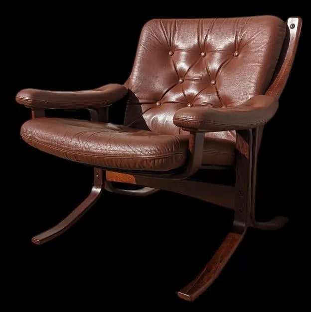 Mid Century Danish Modern Rosewood Siesta Chair