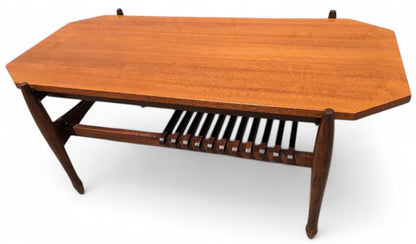 Mid Century Modern Italian Teak Dining Table