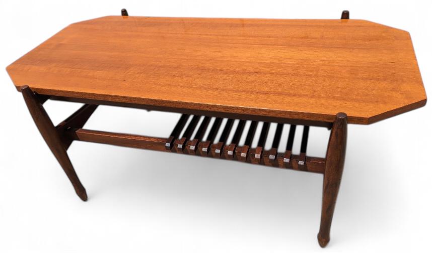 Mid Century Modern Italian Teak Dining Table