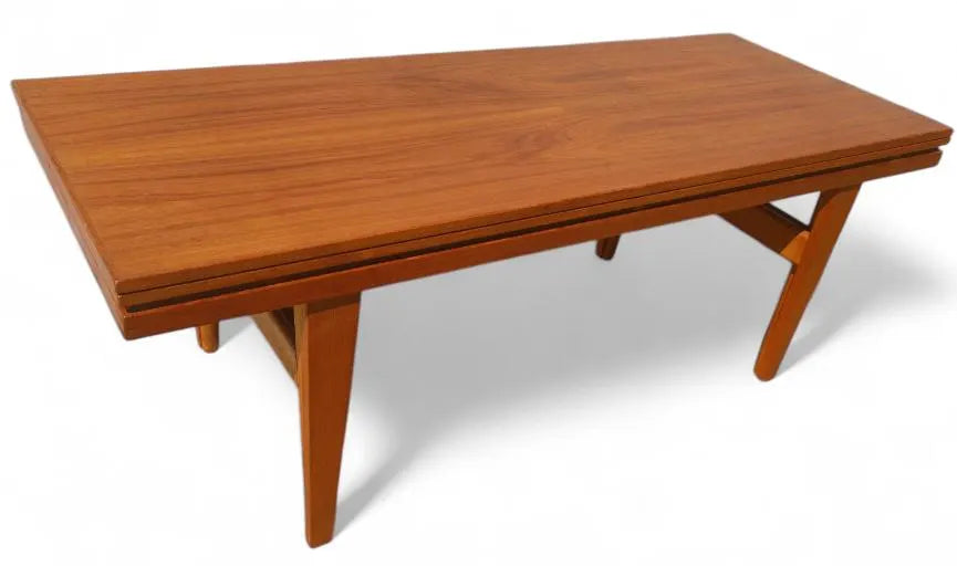 Mid Century Danish Modern Escalator Coffee Table by Trioh