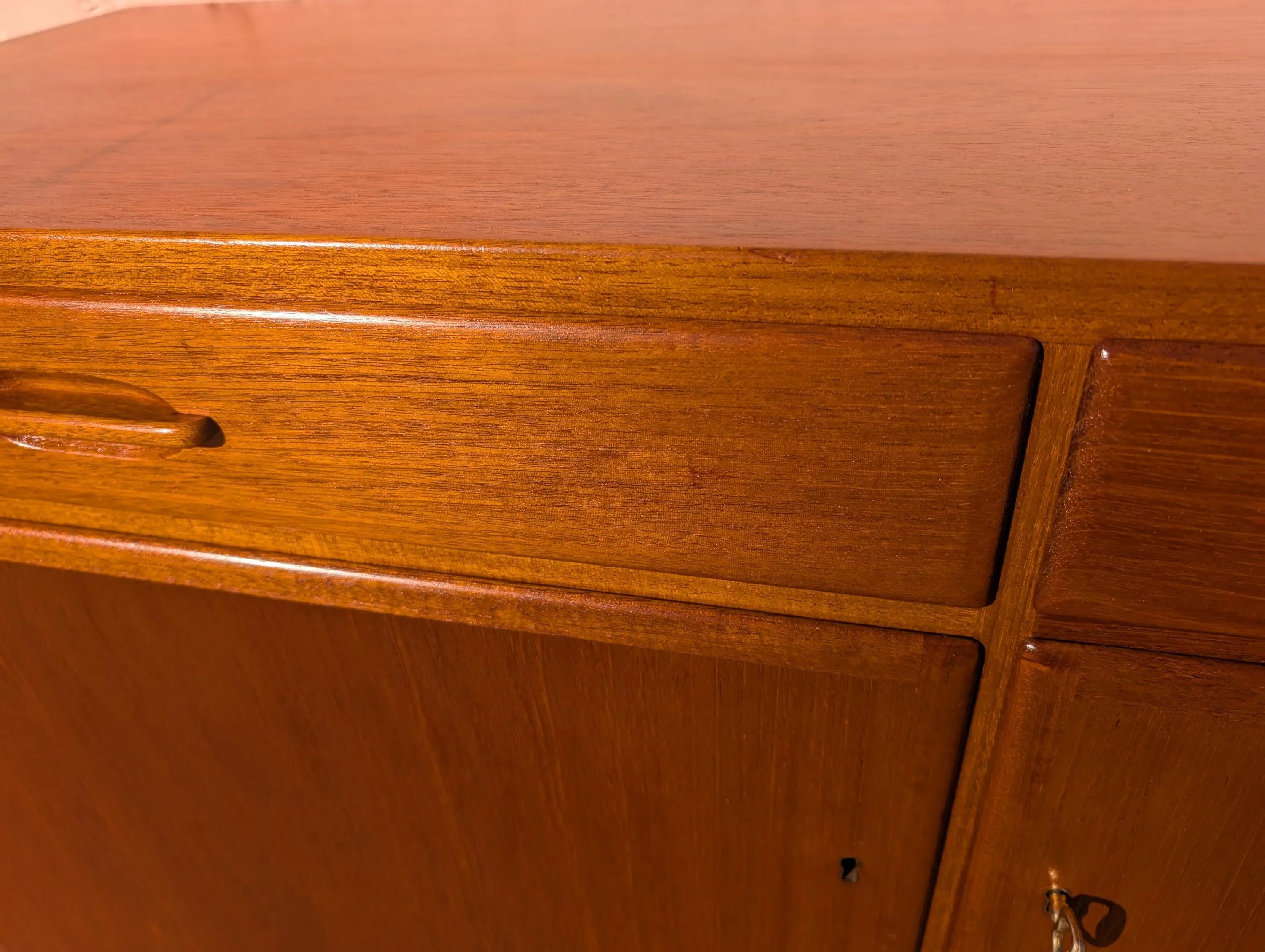 Mid Century Danish Modern Teak Cabinet