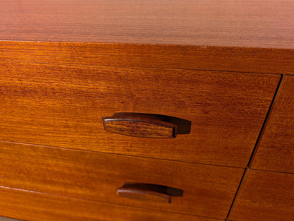 Mid Century English Modern G Plan Teak Dresser
