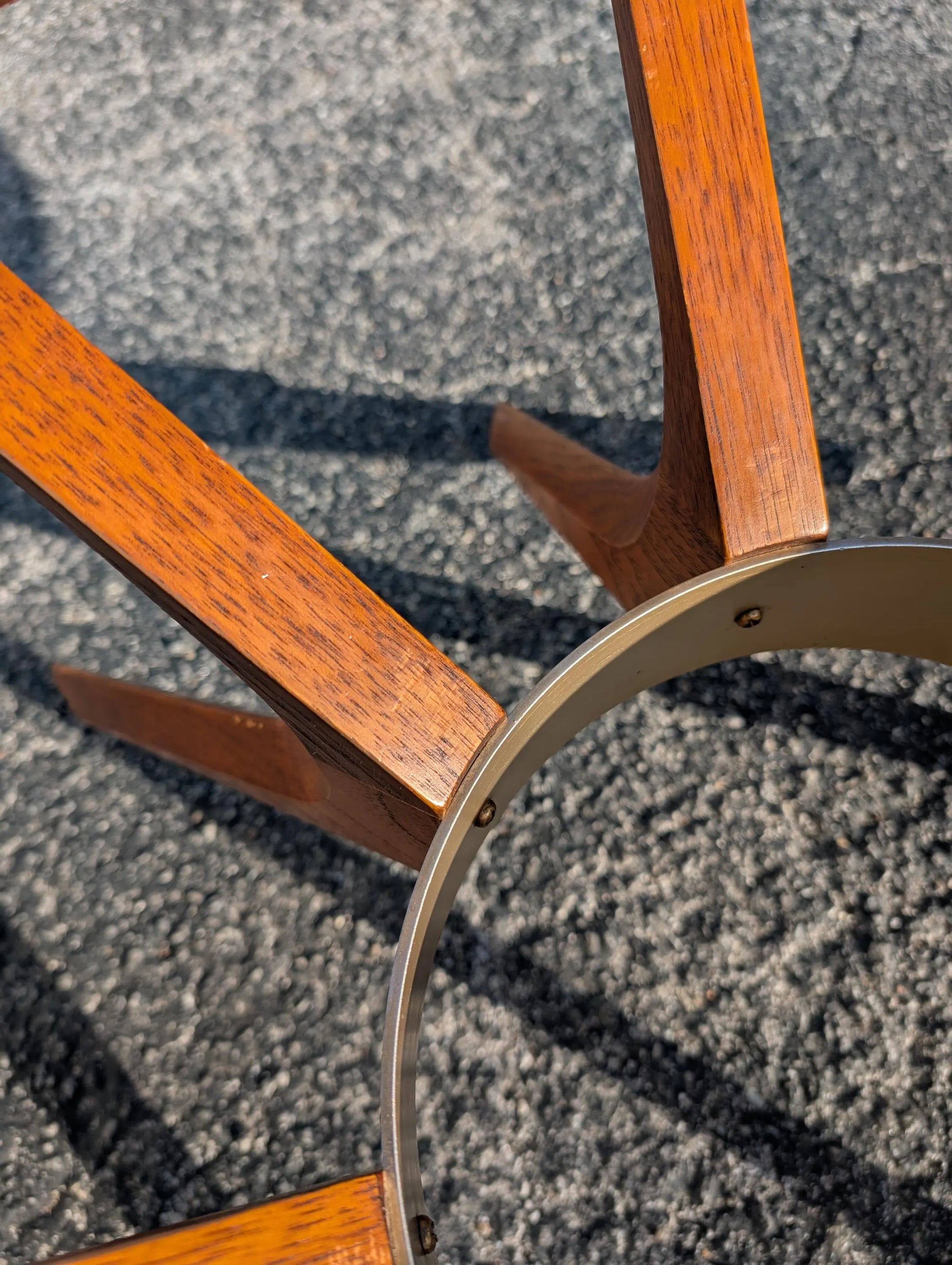 Mid Century Modern Brasilia Cathedral Coffee Table