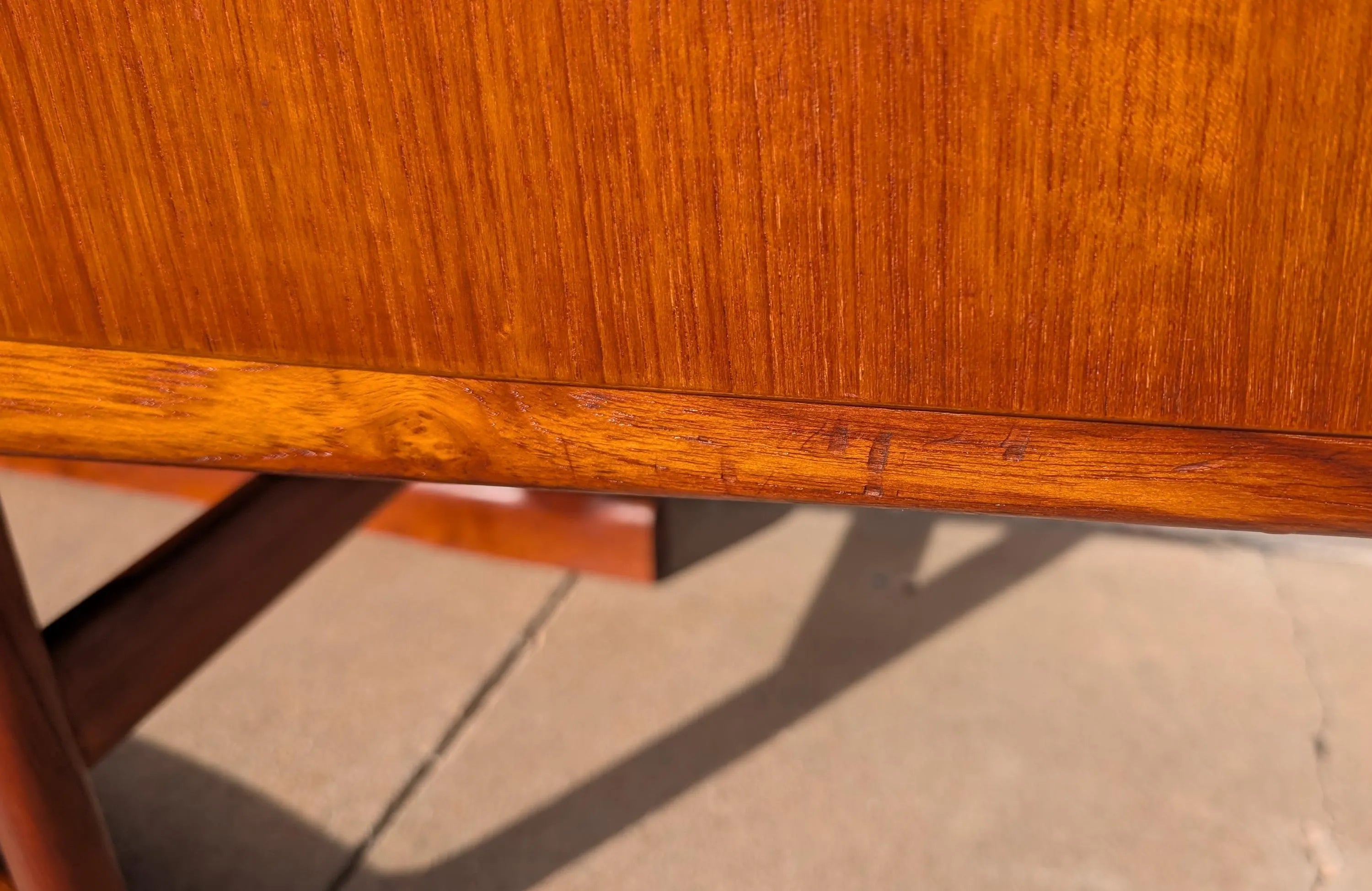 Mid Century Danish Modern Teak Credenza by Johannes Andersen for Hans Boch