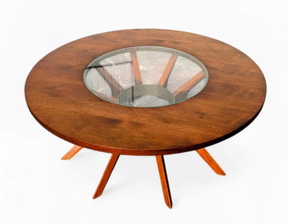 Mid Century Modern Brasilia Cathedral Coffee Table