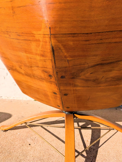 Mid Century Modern Early Edition Plycraft Mr Chair