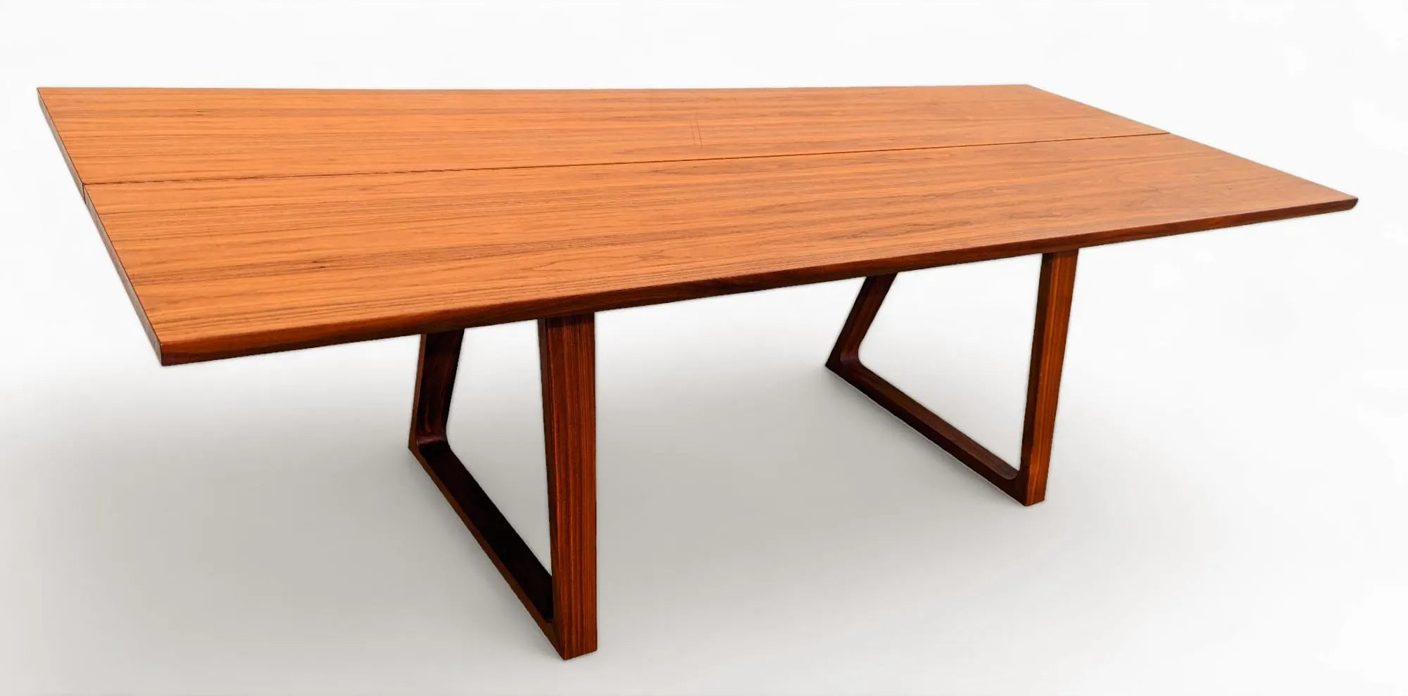 Mid Century Modern Skovby Plank Dining Table