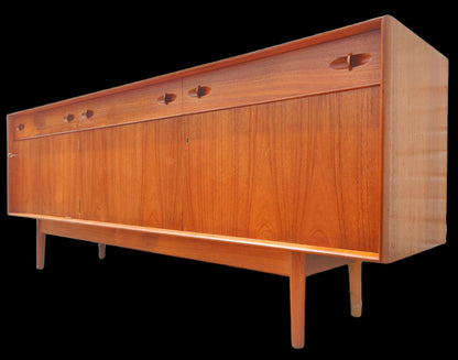Mid Century Modern English Modern Teak Sideboard