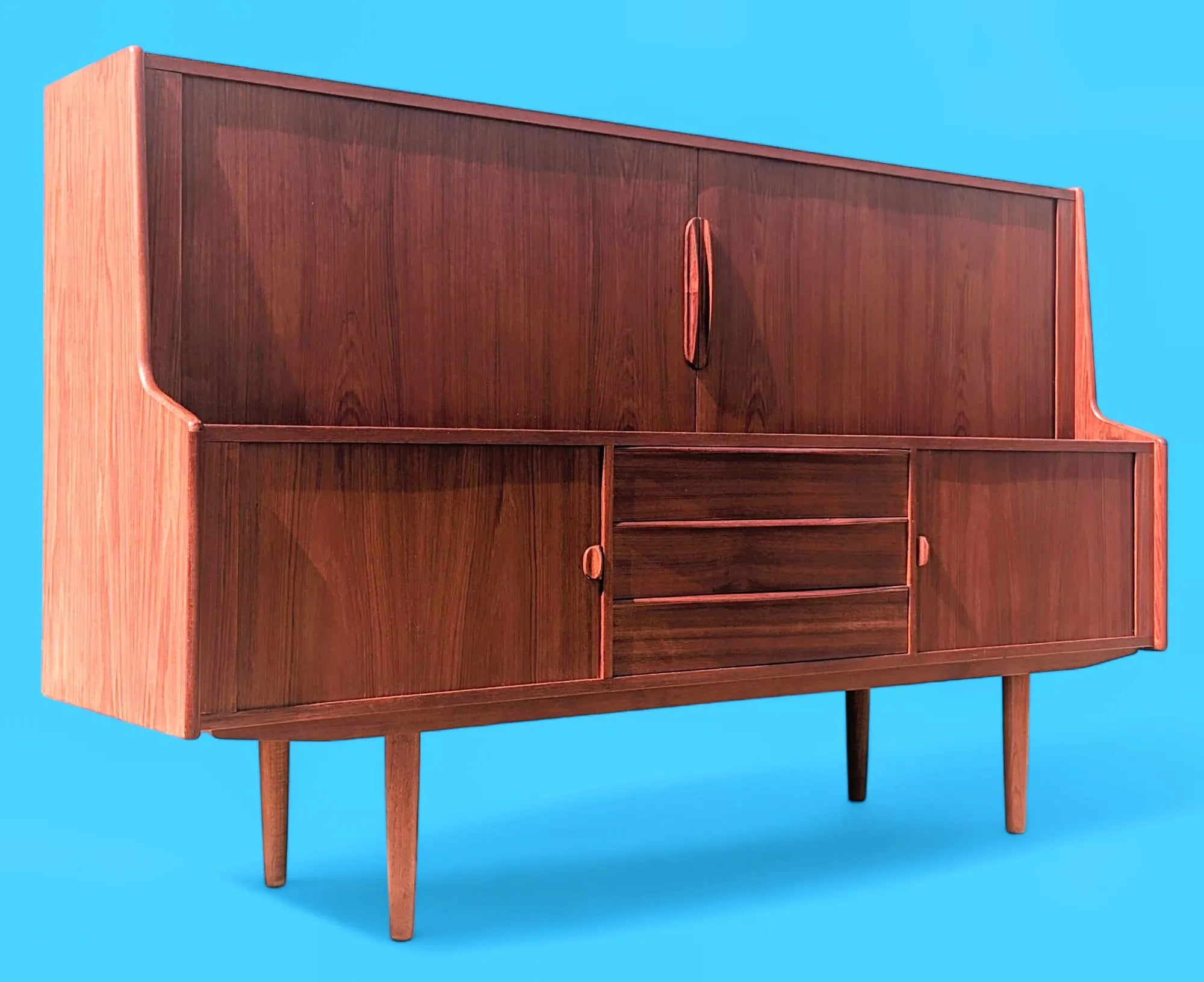 Mid Century Danish Modern Teak Cabinet by Kofod Larsen