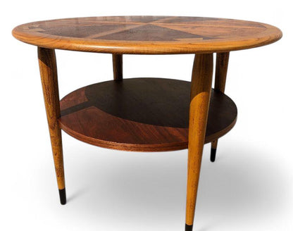 Mid Century Modern Lane Acclaim Round Side Table